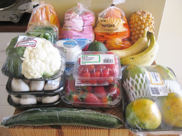 healthy grocery shopping in South Africa